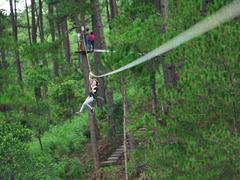 Zipline tour in Yên Bái is must-do for adventurers