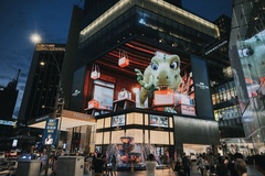 COACH Giant Dinosaur Rexy Stomps Over Kuala Lumpur's Busiest Shopping District