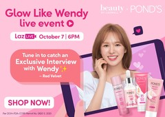 Glow Like Wendy This October with POND'S on Lazada!