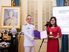 Vietnamese teacher receives Thailand’s Princess Award for outstanding achievements in education