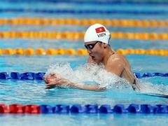 Swimmers compete at home, hope to win Olympic berths