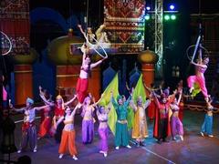 Circus show restaged to celebrate national holiday