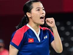 Linh secures second badminton win in Olympics
