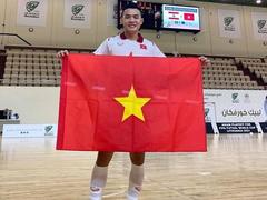 Striker's high hopes for first futsal World Cup