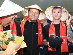 BVB players warmly welcomed to Việt Nam