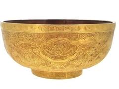 Vietnamese Emperor’s gold bowl fetches US$672,000 at auction