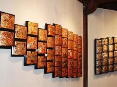 Modern art and ancient heritage come together in Temple of Literature's exhibition