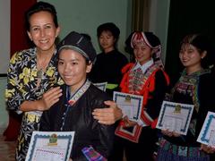 Vietnamese-French writer gives hope to ethnic minority children
