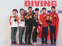Malaysia secure diving medals