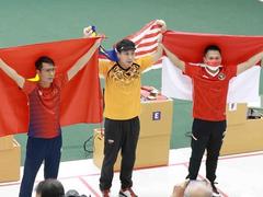 Indonesian marksmen lead shooting medal table