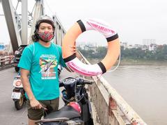 Lifebuoys available on rivers to prevent drowing