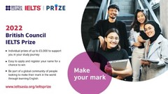 Applications now open in Singapore for British Council IELTS Prize (East Asia) 2022, with incentives supporting students to pursue further study and make their mark 