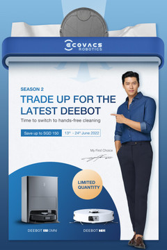 ECOVACS ROBOTICS Introduces Enhanced AI Technology for Intelligent Floor Cleaning with Launch of DEEBOT T10 in Singapore