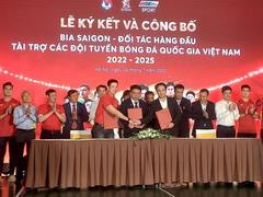 SABECO becomes top-star sponsor of Việt Nam's football