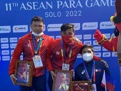 Disabled swimmers earn more five golds at ASEAN Para Games