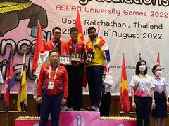 VN students win golds in pencak silat at ASEAN University Games