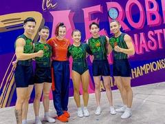 Việt Nam's aerobic gymnasts bring home five Asian golds