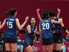 Việt Nam’s women volleyball team enter quarter-finals of Asian Games