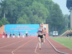 Oanh wins gold at National Athletics Championship in Hà Nội