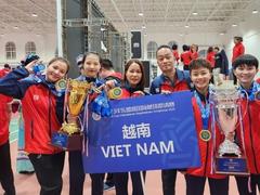 Sepak takraw team bag gold, silver in China event