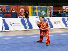 Nhi wins her second gold at world wushu championship