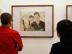 National museum displays paintings by artist-soldiers