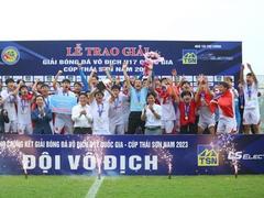 Viettel beats dark horse Hà Tĩnh to win national U17 championship