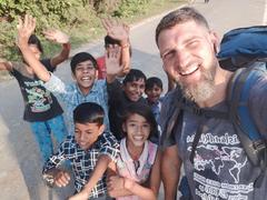 Former policeman walks 15,000km to raise money for poor children