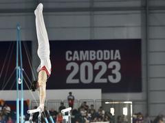 Men's gymnasts win team gold at SEA Games