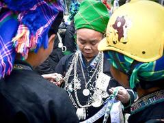 Nùng people's unique silver carving