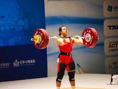 Thanh takes Asian Weightlifting Championship bronze