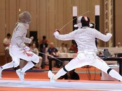 Fencers secure gold in team event