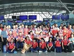 Para athletes leave for Cambodian competition