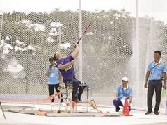 50-year-old breaks javelin record at Para Games