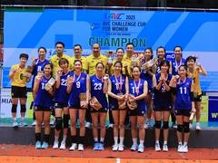 Việt Nam's first-ever win in volleyball Challenge Cup