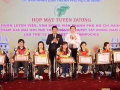 HCM City honours disabled athletes at ASEAN Para Games