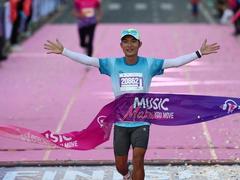 Thanh, Hoa top podium of Dalat Music Night Run 2023