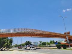 Overpass opens for tourists at beach site