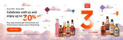 Toast to Lotte Duty Free's 3rd Anniversary Deals on iShopChangi