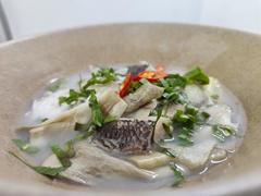 Traditional Khmer Simlo soup