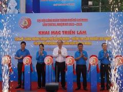 Photo exhibition on trade unions opened in HCM City