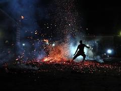 Pà Thẻn fire jumping ritual recognised as national intangible cultural heritage for second time