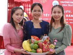 Foreign students enjoy Tết in Việt Nam