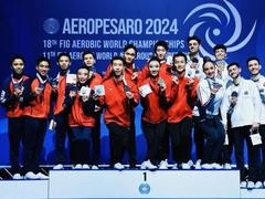 Việt Nam take world aerobic silver