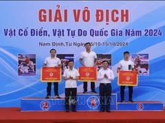 Hà Nội triumphs at national classical wrestling and freestyle wrestling championship