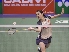 Thuỳ Linh wins first round at Denmark Open Badminton Tournament