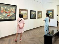 Watercolours of Mekong Delta displayed at HCM City museum