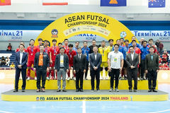 Việt Nam finish second at 2024 AFF Futsal Championship