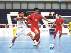 Việt Nam take first win at regional futsal championship