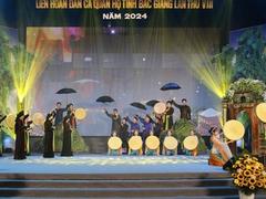 Love duet folk singing honoured at Bắc Giang Festival